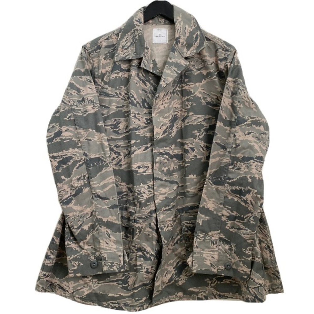 Air Force Uniform Coat Maternity Utility Tiger Stripe Camouflage Size 20R